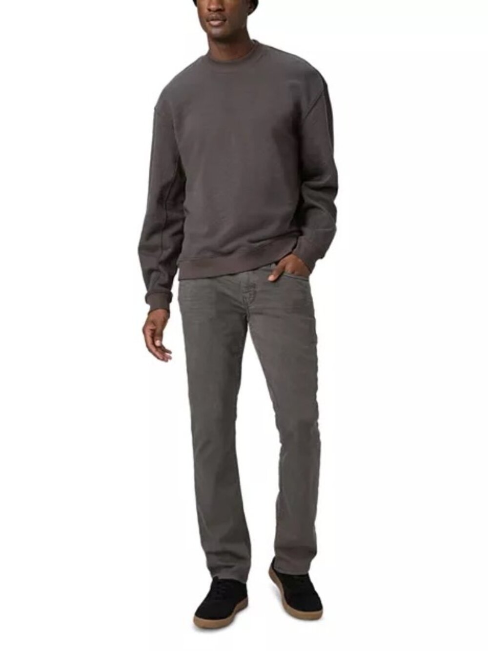 Transcend Federal Slim Straight Jean Regular Vintage Volcanic Ash Color Size 36